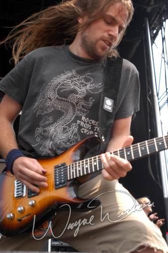 Lamb Of God at Ozzfest Columbus, OH on July 20, 2004 &mdash; concert photo by Wayne Dennon