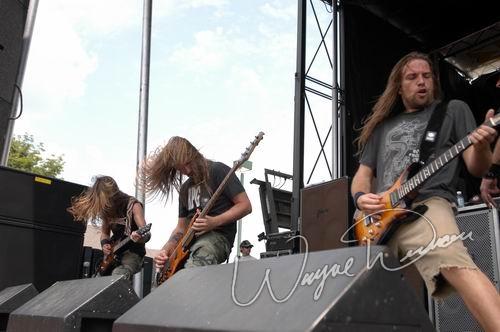 Lamb Of God at Ozzfest Columbus, OH on July 20, 2004 &mdash; concert photo by Wayne Dennon