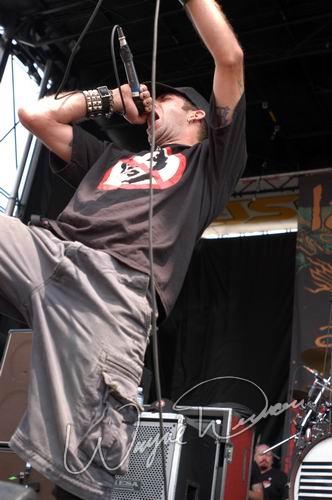 Lamb Of God at Ozzfest Columbus, OH on July 20, 2004 &mdash; concert photo by Wayne Dennon
