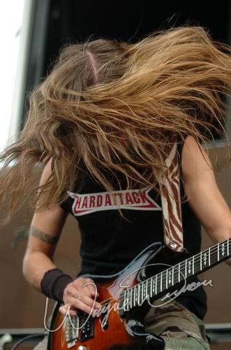 Lamb Of God at Ozzfest Columbus, OH on July 20, 2004 &mdash; concert photo by Wayne Dennon