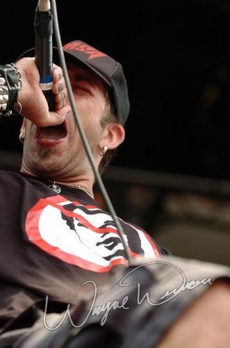 Lamb Of God at Ozzfest Columbus, OH on July 20, 2004 &mdash; concert photo by Wayne Dennon