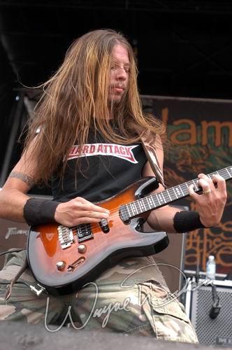 Lamb Of God at Ozzfest Columbus, OH on July 20, 2004 &mdash; concert photo by Wayne Dennon