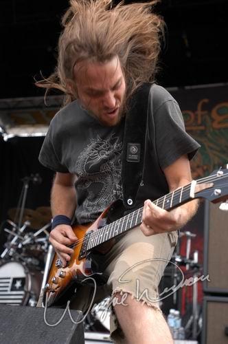 Lamb Of God at Ozzfest Columbus, OH on July 20, 2004 &mdash; concert photo by Wayne Dennon