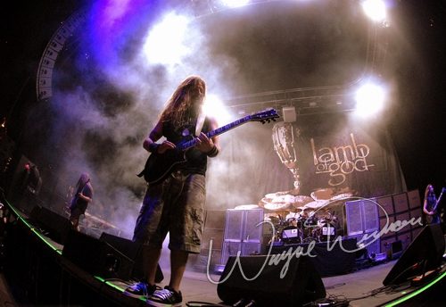 Lamb Of God at U.S. Bank Arena Cincinnati, OH on June 19, 2006 &mdash; concert photo by Wayne Dennon