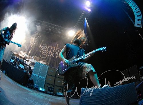 Lamb Of God at U.S. Bank Arena Cincinnati, OH on June 19, 2006 &mdash; concert photo by Wayne Dennon