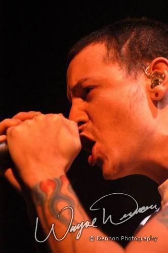 Linkin Park at Pepsi Coliseum Indianapolis, IN on December 8, 2003 &mdash; concert photo by Wayne Dennon