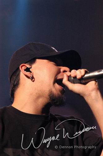 Linkin Park at Pepsi Coliseum Indianapolis, IN on December 8, 2003 &mdash; concert photo by Wayne Dennon