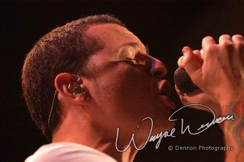 Linkin Park at Pepsi Coliseum Indianapolis, IN on December 8, 2003 &mdash; concert photo by Wayne Dennon