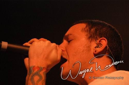 Linkin Park at Pepsi Coliseum Indianapolis, IN on December 8, 2003 &mdash; concert photo by Wayne Dennon