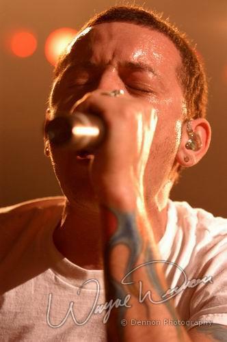 Linkin Park at Pepsi Coliseum Indianapolis, IN on December 8, 2003 &mdash; concert photo by Wayne Dennon
