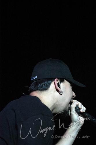 Linkin Park at Pepsi Coliseum Indianapolis, IN on December 8, 2003 &mdash; concert photo by Wayne Dennon
