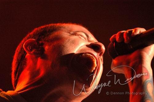 Linkin Park at Pepsi Coliseum Indianapolis, IN on December 8, 2003 &mdash; concert photo by Wayne Dennon