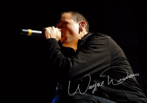 Linkin Park at Verizon Wireless Music Center Noblesville, IN on August 31, 2007 &mdash; concert photo by Wayne Dennon