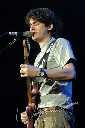 John Mayer at Freedom Hall Louisville, KY on March 12, 2004 &mdash; concert photo by Wayne Dennon