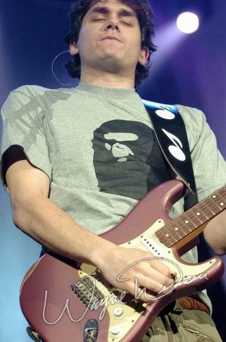 John Mayer at Freedom Hall Louisville, KY on March 12, 2004 &mdash; concert photo by Wayne Dennon