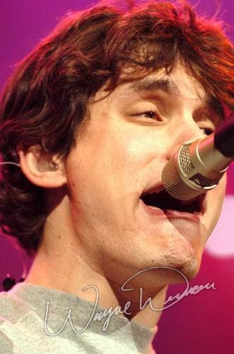 John Mayer at Freedom Hall Louisville, KY on March 12, 2004 &mdash; concert photo by Wayne Dennon