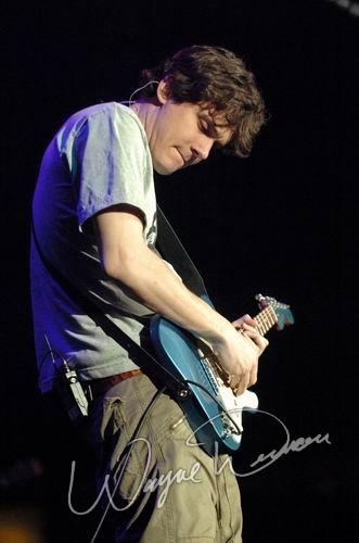 John Mayer at Freedom Hall Louisville, KY on March 12, 2004 &mdash; concert photo by Wayne Dennon