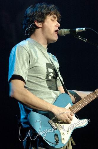 John Mayer at Freedom Hall Louisville, KY on March 12, 2004 &mdash; concert photo by Wayne Dennon
