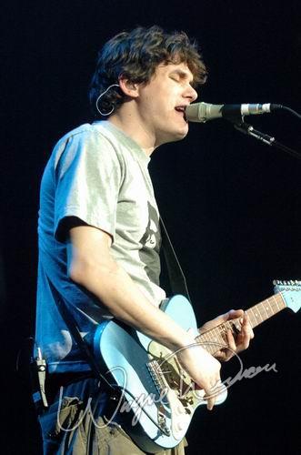 John Mayer at Freedom Hall Louisville, KY on March 12, 2004 &mdash; concert photo by Wayne Dennon