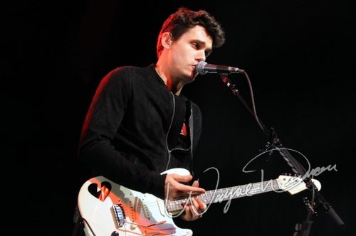 John Mayer concert photo by Wayne Dennon
