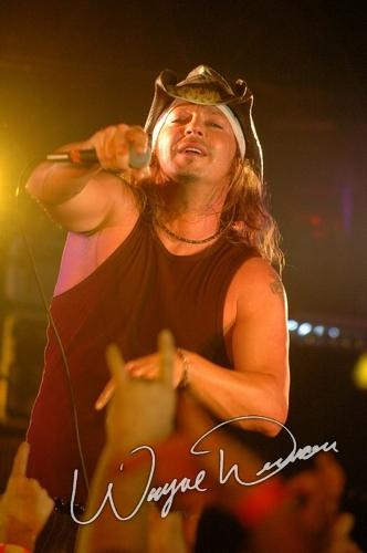 Bret Michaels at Annie's Cincinnati, OH on November 5, 2004 &mdash; concert photo by Wayne Dennon