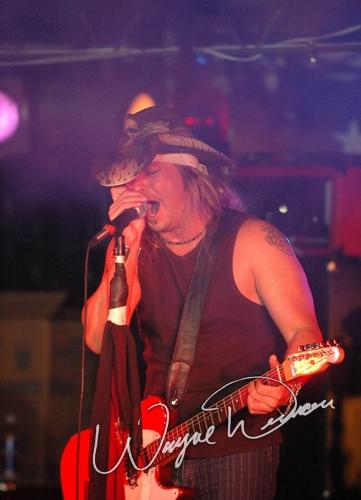 Bret Michaels at Annie's Cincinnati, OH on November 5, 2004 &mdash; concert photo by Wayne Dennon