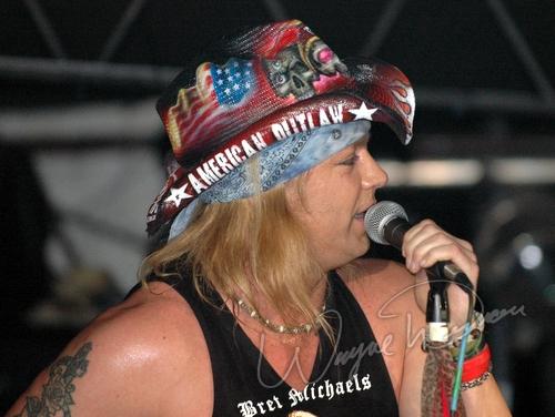 Bret Michaels at Annie's Cincinnati, OH on November 23, 2005 &mdash; concert photo by Wayne Dennon