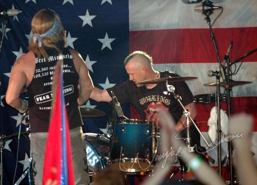 Bret Michaels at Annie's Cincinnati, OH on November 23, 2005 &mdash; concert photo by Wayne Dennon