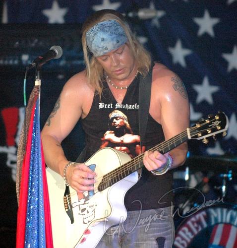 Bret Michaels at Annie's Cincinnati, OH on November 23, 2005 &mdash; concert photo by Wayne Dennon