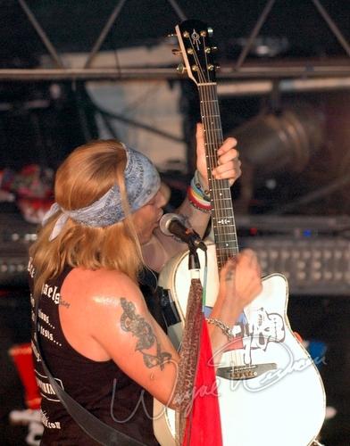 Bret Michaels at Annie's Cincinnati, OH on November 23, 2005 &mdash; concert photo by Wayne Dennon