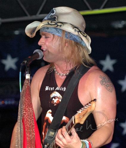 Bret Michaels at Annie's Cincinnati, OH on November 23, 2005 &mdash; concert photo by Wayne Dennon
