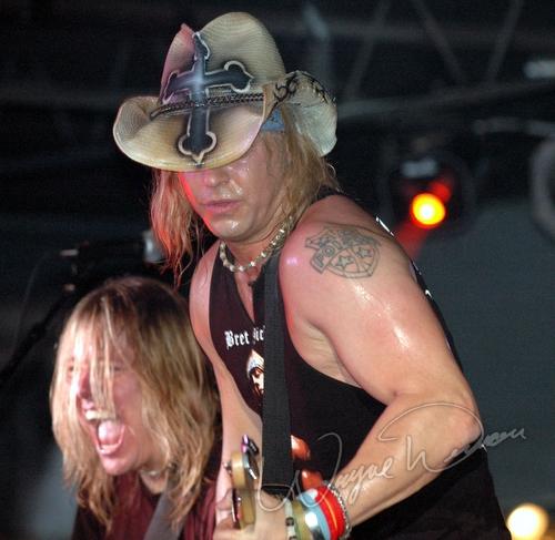 Bret Michaels at Annie's Cincinnati, OH on November 23, 2005 &mdash; concert photo by Wayne Dennon