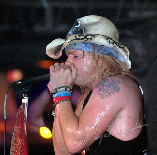Bret Michaels at Annie's Cincinnati, OH on November 23, 2005 &mdash; concert photo by Wayne Dennon