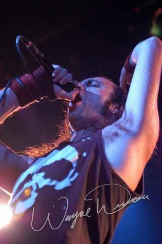 Moonspell at Bogart's Cincinnati, OH on February 16, 2004 &mdash; concert photo by Wayne Dennon