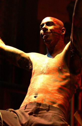 Motograter at Newport Music Hall Columbus, OH on October 12, 2003 &mdash; concert photo by Wayne Dennon