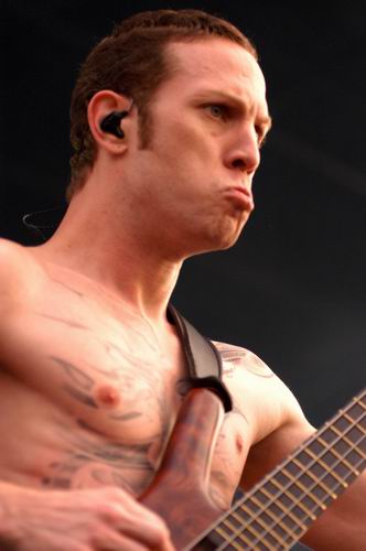 Mudvayne at X-Fest Dayton, OH on September 14, 2003 &mdash; concert photo by Wayne Dennon