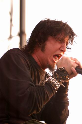 Mudvayne at X-Fest Dayton, OH on September 14, 2003 &mdash; concert photo by Wayne Dennon