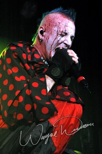 Mudvayne at Lifestyle Communities Pavilion Columbus, OH on December 7, 2005 &mdash; concert photo by Wayne Dennon
