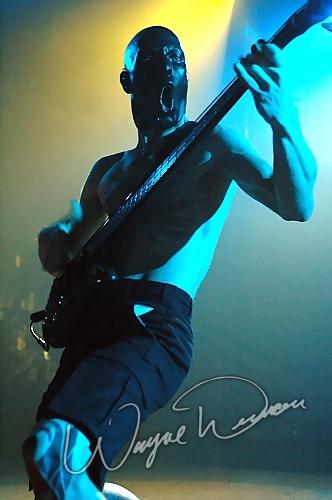 Mudvayne at Lifestyle Communities Pavilion Columbus, OH on December 7, 2005 &mdash; concert photo by Wayne Dennon