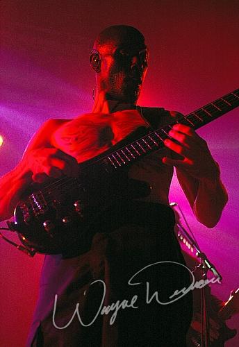 Mudvayne at Lifestyle Communities Pavilion Columbus, OH on December 7, 2005 &mdash; concert photo by Wayne Dennon