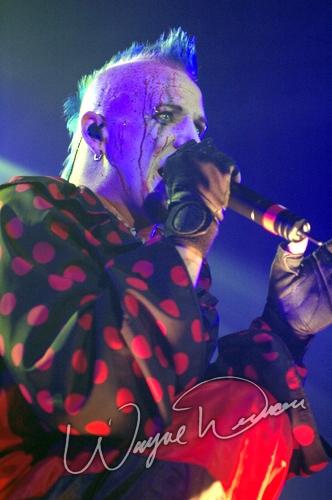 Mudvayne at Lifestyle Communities Pavilion Columbus, OH on December 7, 2005 &mdash; concert photo by Wayne Dennon