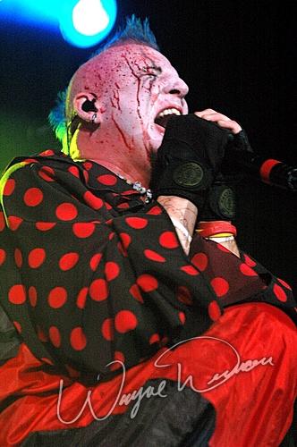 Mudvayne at Lifestyle Communities Pavilion Columbus, OH on December 7, 2005 &mdash; concert photo by Wayne Dennon