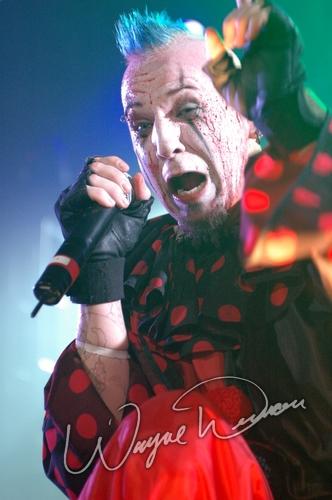 Mudvayne at Lifestyle Communities Pavilion Columbus, OH on December 7, 2005 &mdash; concert photo by Wayne Dennon