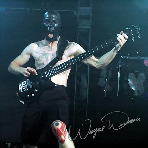 Mudvayne at Lifestyle Communities Pavilion Columbus, OH on December 7, 2005 &mdash; concert photo by Wayne Dennon