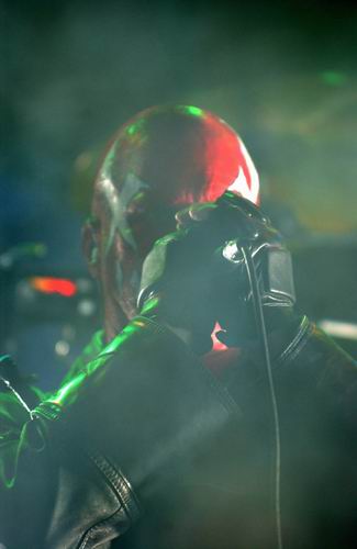 Mushroomhead at Newport Music Hall Columbus, OH on October 12, 2003 &mdash; concert photo by Wayne Dennon