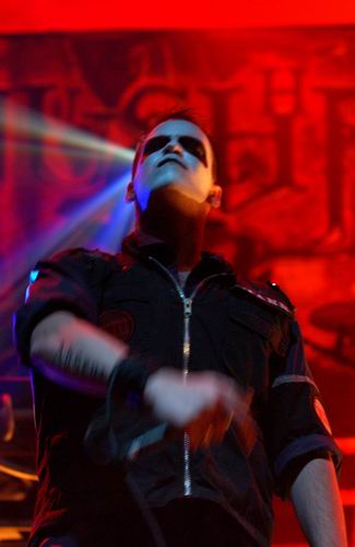 Mushroomhead at Newport Music Hall Columbus, OH on October 12, 2003 &mdash; concert photo by Wayne Dennon