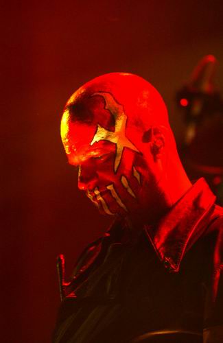 Mushroomhead at Newport Music Hall Columbus, OH on October 12, 2003 &mdash; concert photo by Wayne Dennon