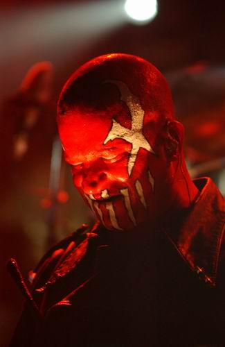 Mushroomhead at Newport Music Hall Columbus, OH on October 12, 2003 &mdash; concert photo by Wayne Dennon