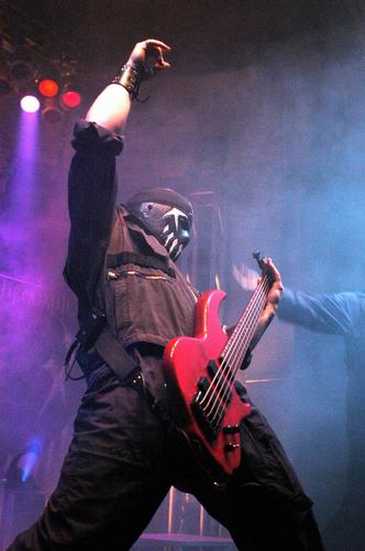 Mushroomhead at Newport Music Hall Columbus, OH on October 12, 2003 &mdash; concert photo by Wayne Dennon