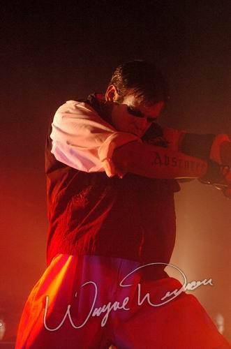 Mushroomhead at Annie's Cincinnati, OH on April 13, 2004 &mdash; concert photo by Wayne Dennon